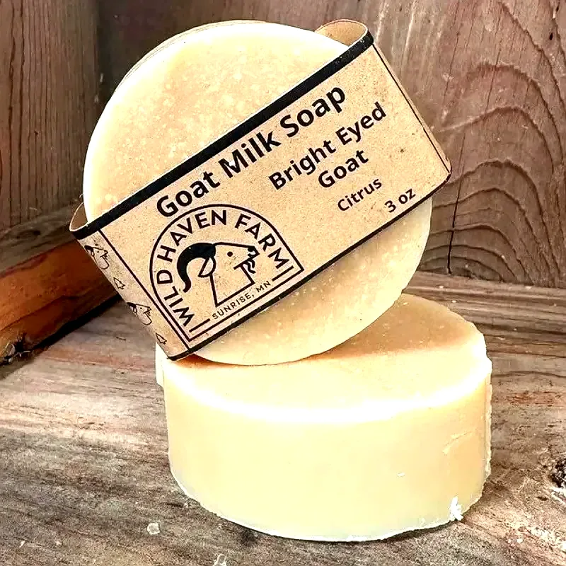 Bright Eyed Citrus Goat Milk Soap Bar